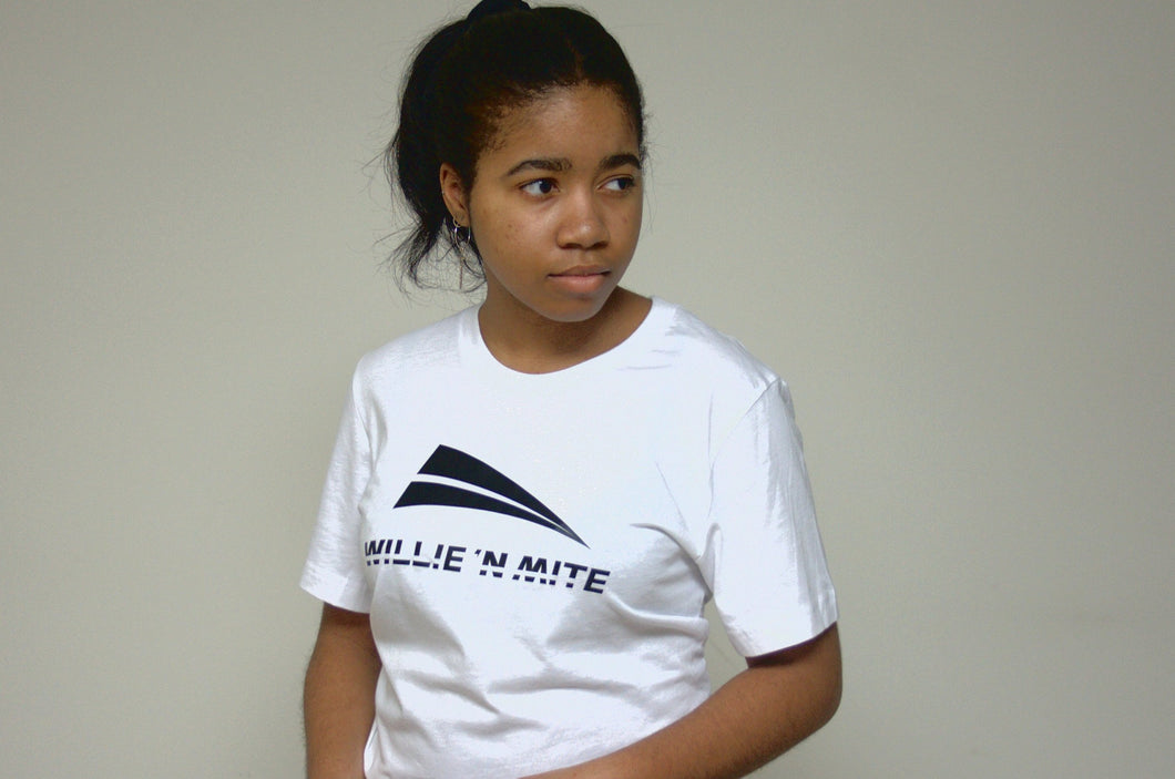 Ladies Willie 'n Mite Classic T-Shirt “White”