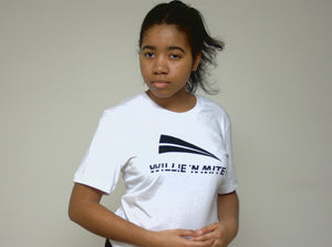 Ladies Willie 'n Mite Classic T-Shirt “White”